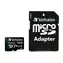 Verbatim Premium microSDXC Pre 128GB + Adaptér / Pamäťová karta / UHS-I (U1) / Class 10 / V10 / R: až 90MBs / W: 10MBs
