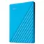 WD My Passport 2TB modrá / externý HDD / 2.5" / USB 3.0 / 3y