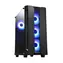CHIEFTEC GS-01B-OP čierna / ATX / 2x USB 3.0 / 4x 120mm A-RGB / bez zdroja / priehľadná bočnica