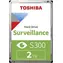 Toshiba S300 Surveillance 2TB / Interný disk / 3.5" / 128MB cache / 5400 rpm / SATA III