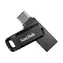 SanDisk Ultra Dual GO 64GB čierna / Flash Disk / USB-A + USB-C / čítanie až 150 MB/s