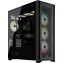 Corsair 7000D čierna / E-ATX / 1x USB-C + 4x USB 3.0 / 3x 140 mm / bez zdroja / Priehľadná bočnica