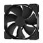 Fractal Design 180mm Dynamic X2 GP PWM čierna / Univerzálny ventilátor / 35.4 dB @ 1200 RPM / 4-pin