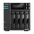 Asustor Lockerstor 4 Gen2-AS6704T / 4x 3.5&quot; SATA / 4x M.2 NVMe / Celeron N5105 2.0GHz / 4GB RAM / 8GB eMMC / 2x 2.5GLAN
