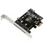 MicroConnect 3+1x USB3.0 PCIe VL805 v2 / PCIe rozširujúca karta / 4X USB3.0