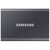 Samsung T7 2TB čierna / Externý SSD / 2.5" / R: 1050 MBs & W: 1000MBs / USB-C 