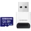 SAMSUNG PRO Plus microSDXC 128 GB + USB adaptér / UHS-1 / Class 10 / U3 / Čítanie: 180MBps / Zápis: 130MBps