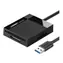 Ugreen Čítačka pamäťových kariet USB 3.0 SD čierna / micro SD / CF / MS 