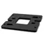 Thermal Grizzly AMD AM5 Short Backplate čierna / skrátený backplate / AM5 / hliník