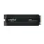CRUCIAL T705 4TB heatsink / M.2 2280 / PCIe Gen5 / R: 14100 MBps / W: 12600 MBps / MTBF: 1.5 mh / chladič 
