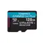 Kingston Canvas Go PLUS microSDXC 128GB / UHS-I U3 / Class 10 / čítanie: až 200MBs / zápis: až 160 MBs