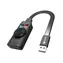 C-tech SC-7Q, 7.1 surround sound čierna / 7.1 / audio switch
