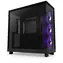NZXT H6 Flow RGB čierna / ATX / 2x USB-A 3.2 / 1x USB-C 3.2 / 3x120mm / bez zdroja / priehľadná bočnica 
