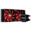 Xilence LiQuRizer LQ240 čierna / 2x 120mm / TDP 300W / 32.2 dB @ 1800 RPM / AMD + Intel