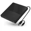 Connect IT CFF-1030-BK 3v1 SlimDrive čierna / Externá CD/DVD mechanika / USB-C + USB-A