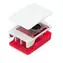 Raspberry case Original malinová/biela s chladičom pre Raspberry Pi 5