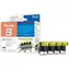 Peach LC-900 alternatívny cartridge pre Brother / DCP-110C, DCP-115C / 1x 19 + 3x 12 ml / MultiPack