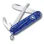VICTORINOX MY FIRST VICTORINOX modrá-transparentný / Vreckový nôž / Oceľ / Počet funkcií 9 / Dĺžka 84 mm