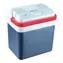 Guzzanti GZ 24A modrá-biela / Termoelektrický chladiaci box / 53W / 12V & 220 - 240V / Objem 24 L / funkcia ohrevu