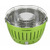 LotusGrill G34 U zelená / Gril na drevené uhlie / 35 x 35 x 23.5 cm