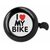 Forever Zvonček na bicykel (I love my bike) Outdoor čierna