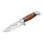 Boker Magnum Leatherneck Hunter strieborno-hnedá / Bushcraft nôž / čepeľ 11.2 cm