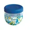 Quokka Bubble Food Jar 770 ml Blue Peonies / Nádoba na jedlo / plast