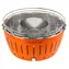 LotusGrill G435 U oranžová / Gril na drevené uhlie / Priemer roštu 40.5 cm