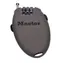 Master Lock 4603EURD Zaťahovací káblový zámok - hnedý
