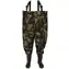 AVID Prsačky Distortion Camo Chest Waders 45