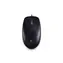 Logitech B100 čierna / Drôtová optická myš / USB