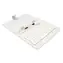 Airen AiTab Leather Case 1 púzdro pre 7" tablet biela / s USB klávesnicou / CZ / SK