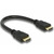 Delock Kábel High Speed HDMI Ethernet – A samec/samec / 25 cm