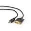 Gembird HDMI - DVI male-male kábel 1.8 m / pozlátené konektory 18+1