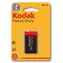 Kodak HEAVY DUTY zinco-chloridové batérie 9V / 1ks / blister
