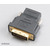 AKASA AK-CBHD03-BK / redukcia / DVI Samec na HDMI Samica / pozlátené kontakty