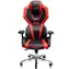 E-BLUE AUROZA herná stolička / 124cm / sklopné až do uhla 118 ° / syntetická koža / čierno-červený