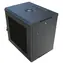 DATACOM 19" rozvádzač 12U 450 mm (sklo) / čierny