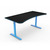 AROZZI ARENA Gaming Desk herný stôl čierno-modrá / Dĺžka: 160 cm / Výška: 71 - 81 cm / Šírka: 71 - 82 cm