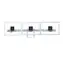 Ergotron HX Triple Monitor Bow Kit - rameno pre tri LCD panely
