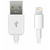 MicroConnect dátový kábel USB - Lightning / 15cm / biela