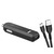 Avacom CarMAX 2 nabíjačka do auta (USB-C) čierna / 2x Qualcomm Quick Charge 2.0 / USB-C kábel