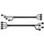 Intel 875mm káblový Kit Oculink 2U 8 Port Switch (Left Drive Bay)