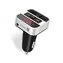 CONNECT IT InCarz Bluetooth transmitter strieborná / 2x USB / Smart IC / digitálny displej / handsfree / prehrávač