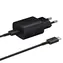 Samsung Napájací adaptér s rýchlonabíjaním (25W) čierna / 1m kábel / USB-C / 3A 