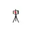 Techly Univerzálne mobilné selfie statív pre smartfón a fotoaparát / výška 95-155 mm / čierna