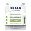 Teslá RECHARGEABLE+ nabíjacia mikrotužková batéria AAA Ni-MH 800mAh 4 ks / HR03 / blister
