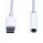 PremiumCord Prevodník USB-C na audio konektor jack 3.5mm female 10cm