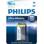 Philips batéria 9V Ultra Alkaline - 1ks / alkalická 9V