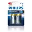 Philips batéria C ExtremeLife+, alkalická - 2ks